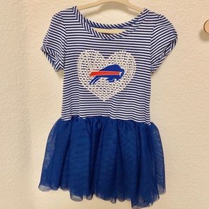 NFL Buffalo Bills dress toddler girl 2T